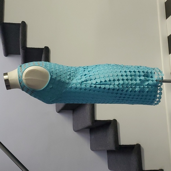 Lauren Ralph Lauren teal blue dress - Picture 3 of 8